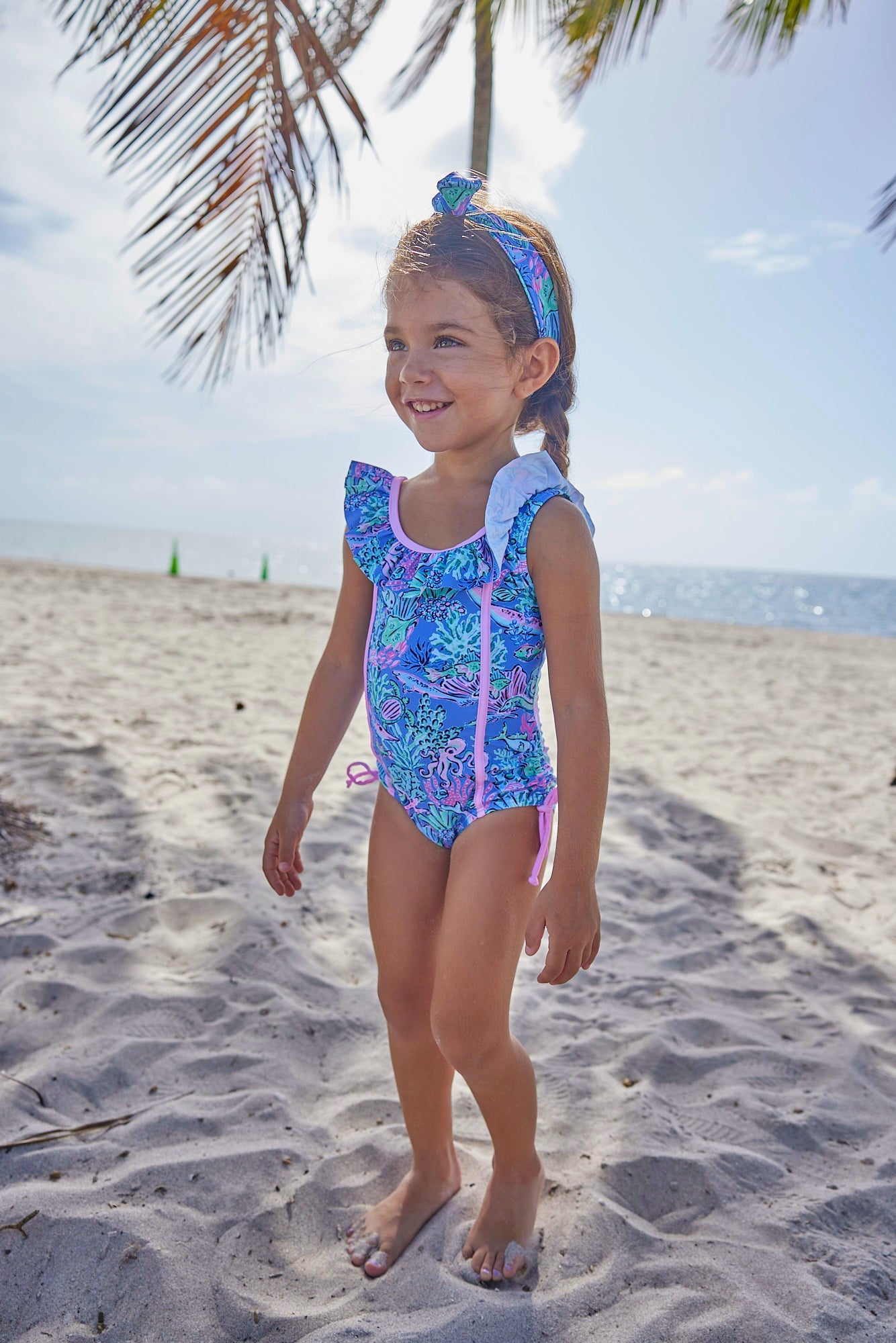 Blueberry Bay-Bahamas Reef One Piece Swimsuit-Whoopsie Daisy
