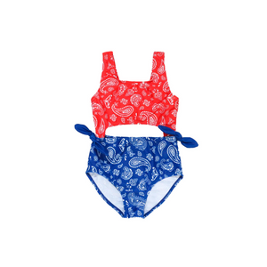 Blueberry Bay-Freedom Cove One Piece Swimsuit-Whoopsie Daisy