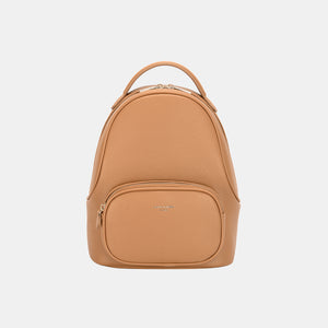 Whoopsie Daisy-David Jones PU Leather Handle Backpack-Whoopsie Daisy