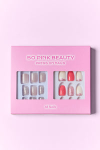 Whoopsie Daisy-SO PINK BEAUTY Press On Nails 2 Packs-Whoopsie Daisy