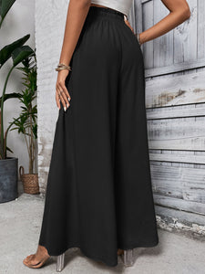 Whoopsie Daisy-Tied High Waist Wide Leg Pants-Whoopsie Daisy