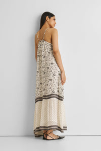 Reistor-Reistor Flowy Maxi Dress in Black Florals-Whoopsie Daisy