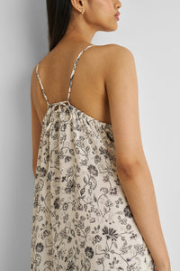 Reistor-Reistor Flowy Maxi Dress in Black Florals-Whoopsie Daisy