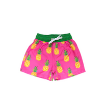 Blueberry Bay-Golden Pineapple Youth Trunks-Whoopsie Daisy