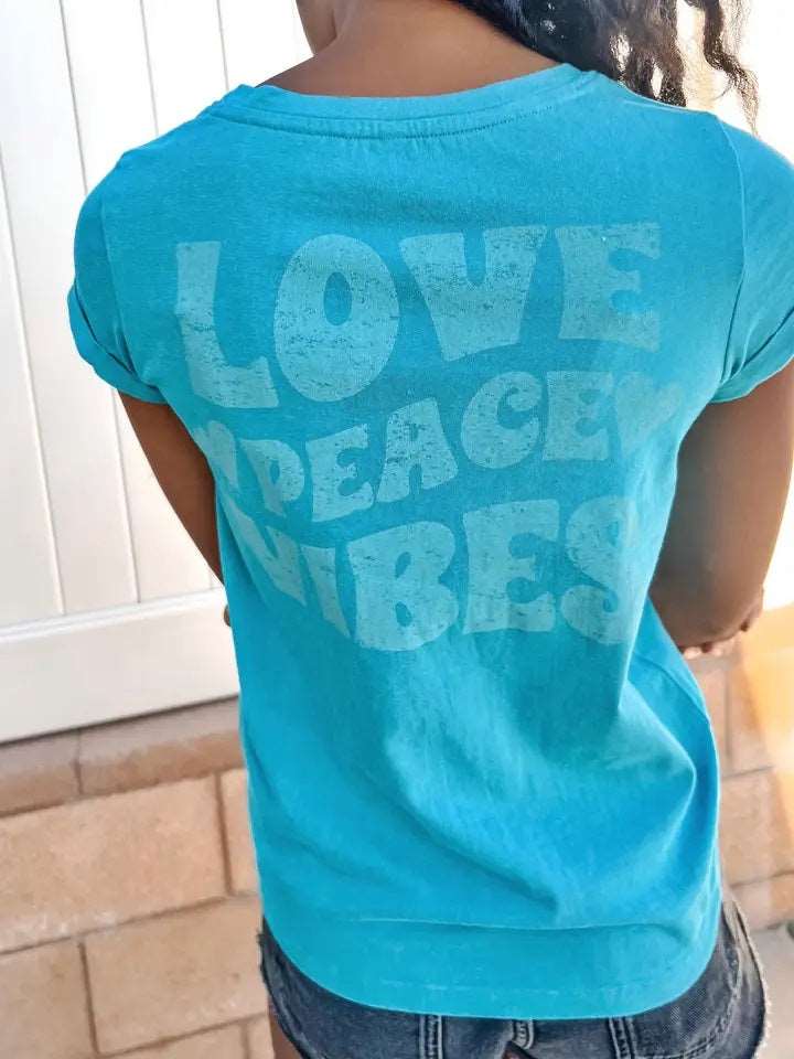 Sweet Soul Tween-Sweet Soul Love Peace Vibe T shirt-Whoopsie Daisy