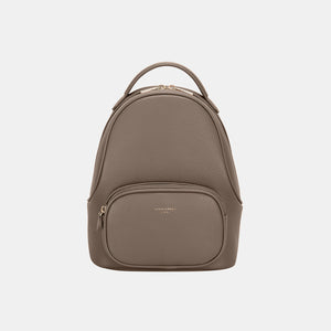 Whoopsie Daisy-David Jones PU Leather Handle Backpack-Whoopsie Daisy