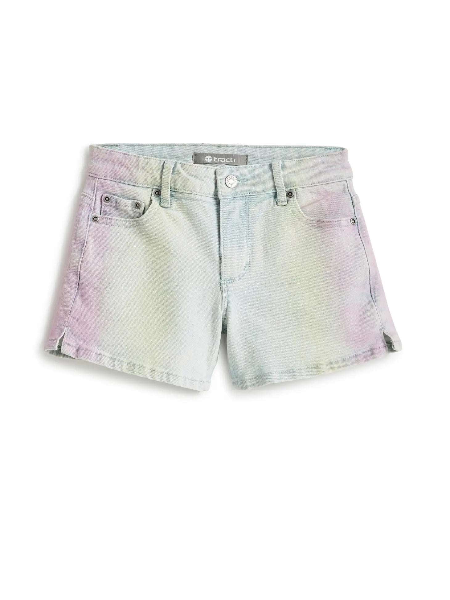 Tractr-Tractr Birttany Ombre Denim Short-Whoopsie Daisy