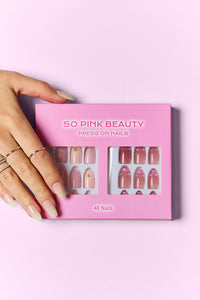 Whoopsie Daisy-SO PINK BEAUTY Press On Nails 2 Packs-Whoopsie Daisy