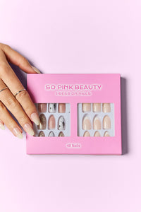 Whoopsie Daisy-SO PINK BEAUTY Press On Nails 2 Packs-Whoopsie Daisy