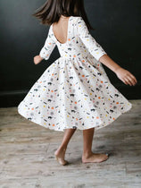 Ollie Jay-Ollie Jay Emile Spooky Scene Twirl Dress-Whoopsie Daisy