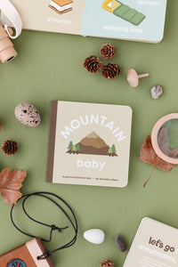 Left Hand Book House-Mountain Baby Book-Whoopsie Daisy