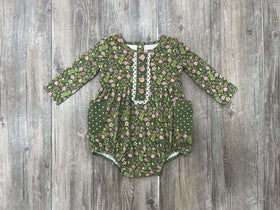 Swoon Baby-Swoon Baby Olive Ditsy Floral Petal Bubble-Whoopsie Daisy