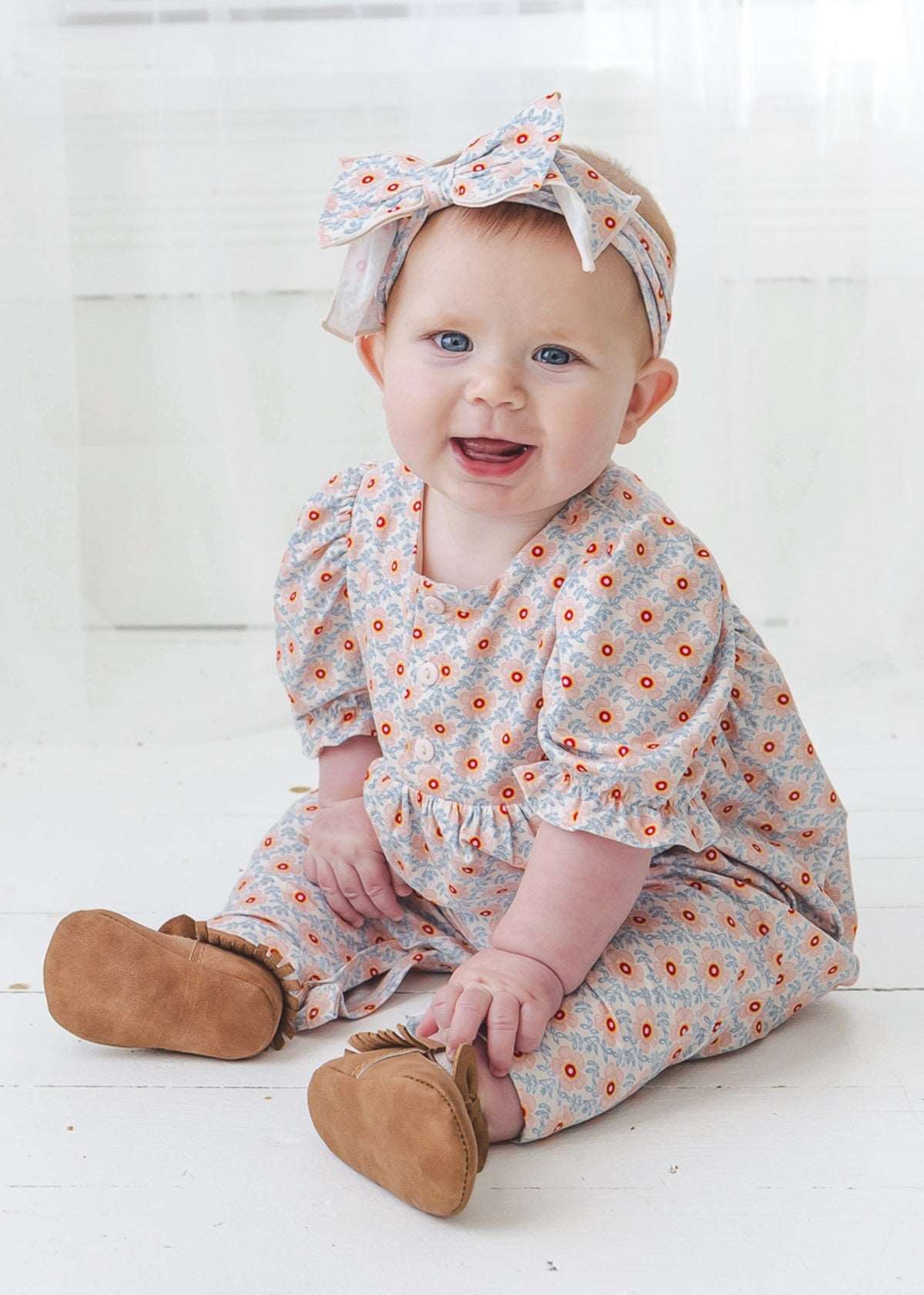 Mabel & Honey-Mabel & Honey Ophelia Romper-Whoopsie Daisy